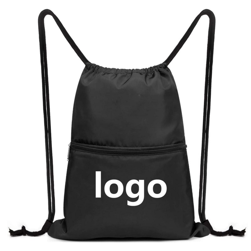 Custom Logo Drawstring Backpack ກະເປົ໋າກິລາ