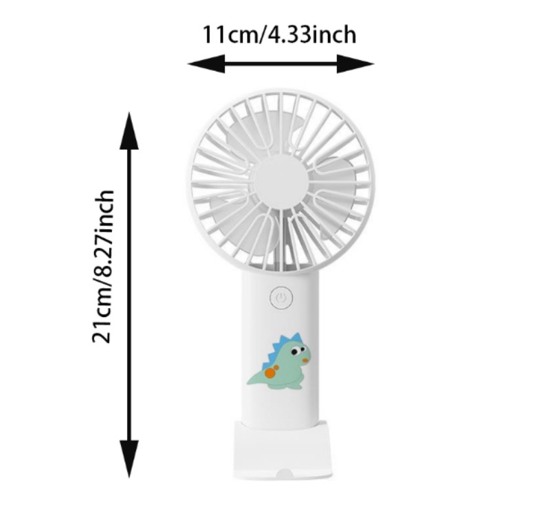 USB Rechargeable Mini Handheld Fan