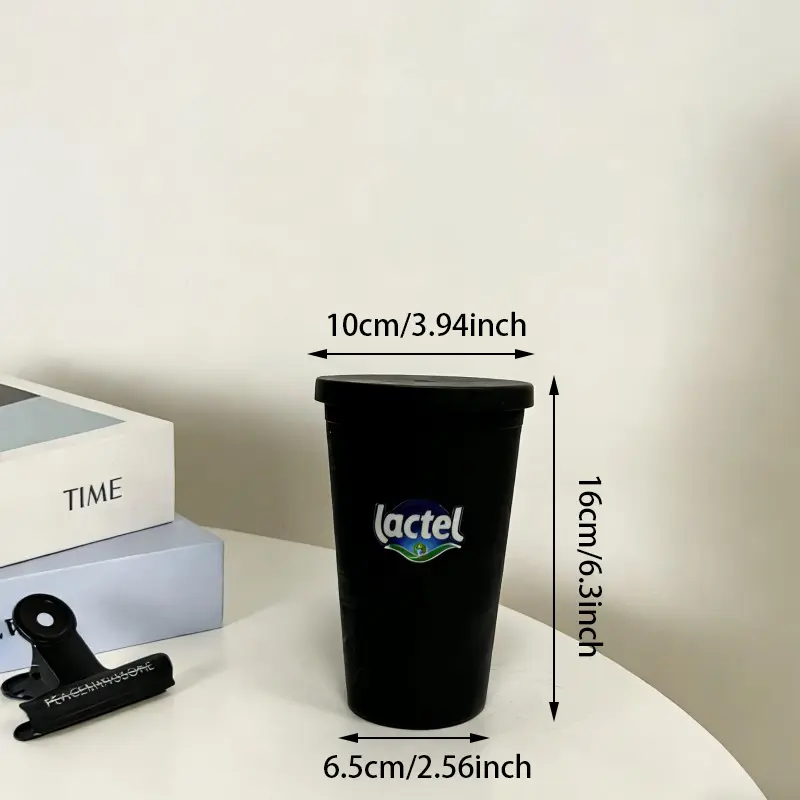 Matte Purple Tumbler ພລາສຕິກທີ່ໃຊ້ຄືນໄດ້