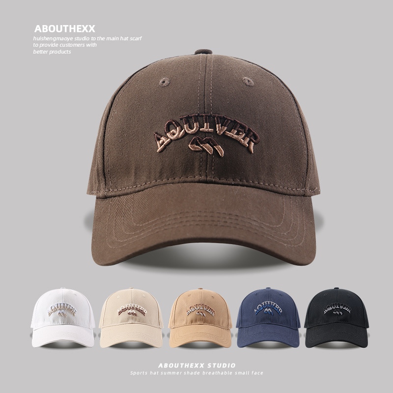 Unisex 3D Embroidered Cotton Baseball Cap ສາມາດປັບໄດ້